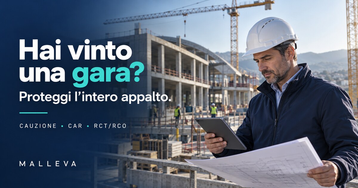 Imprenditore in cantiere: cauzione, CAR e responsabilità civile per l’appalto